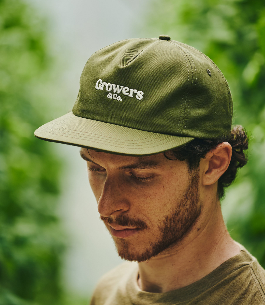 Kuroda Organic Cotton Olive Baseball Cap – Growers & Co.