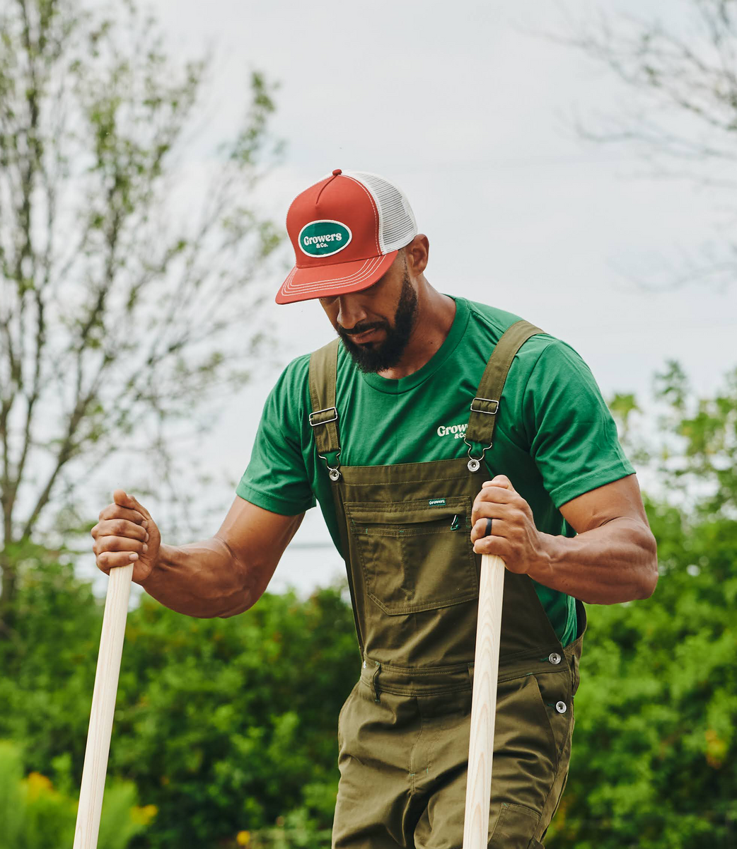 Verna Mens Garden Overalls Growers Co