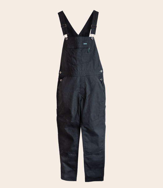 Verna Womens Garden Overalls Black