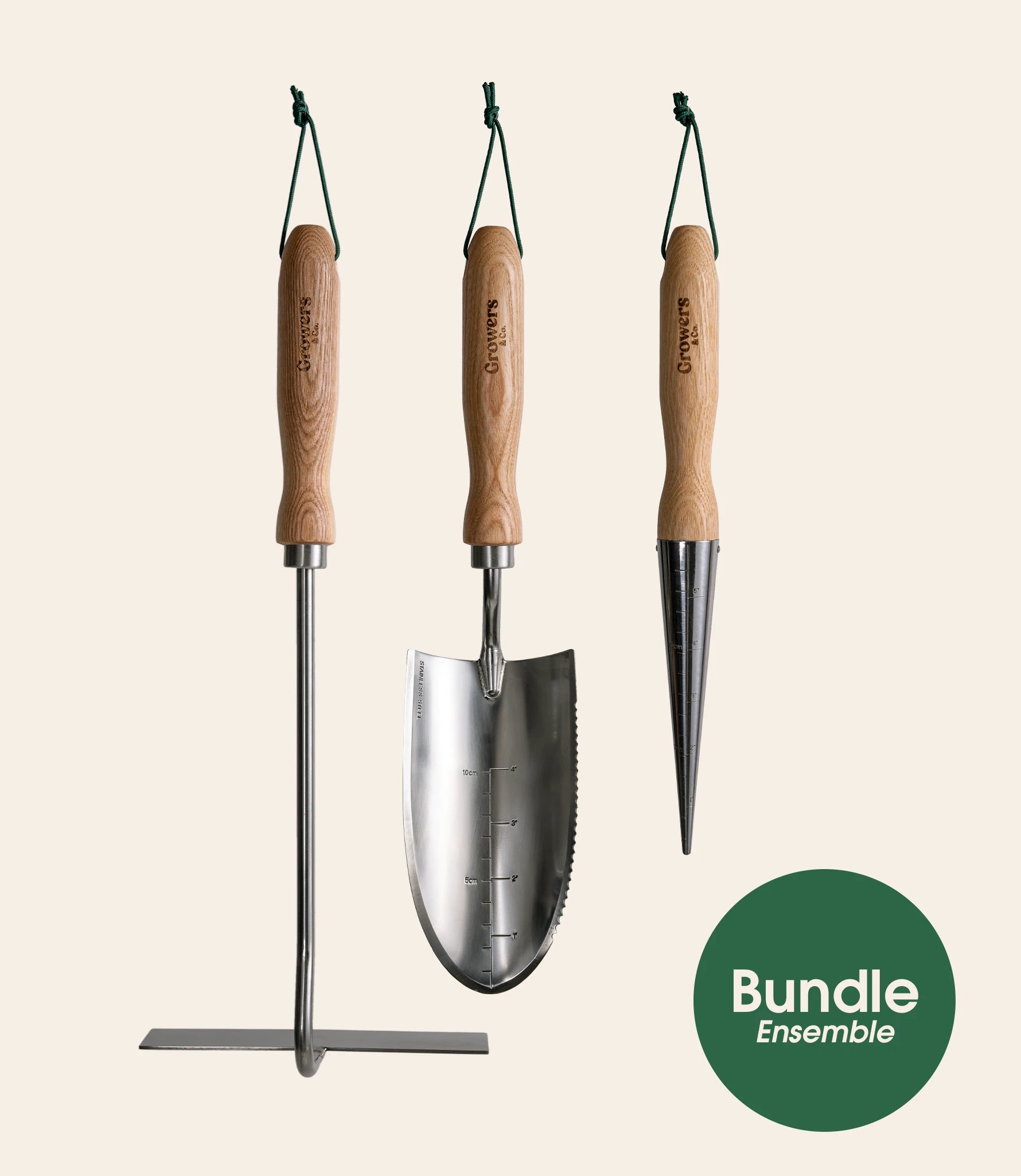 Interchangeable online garden tools