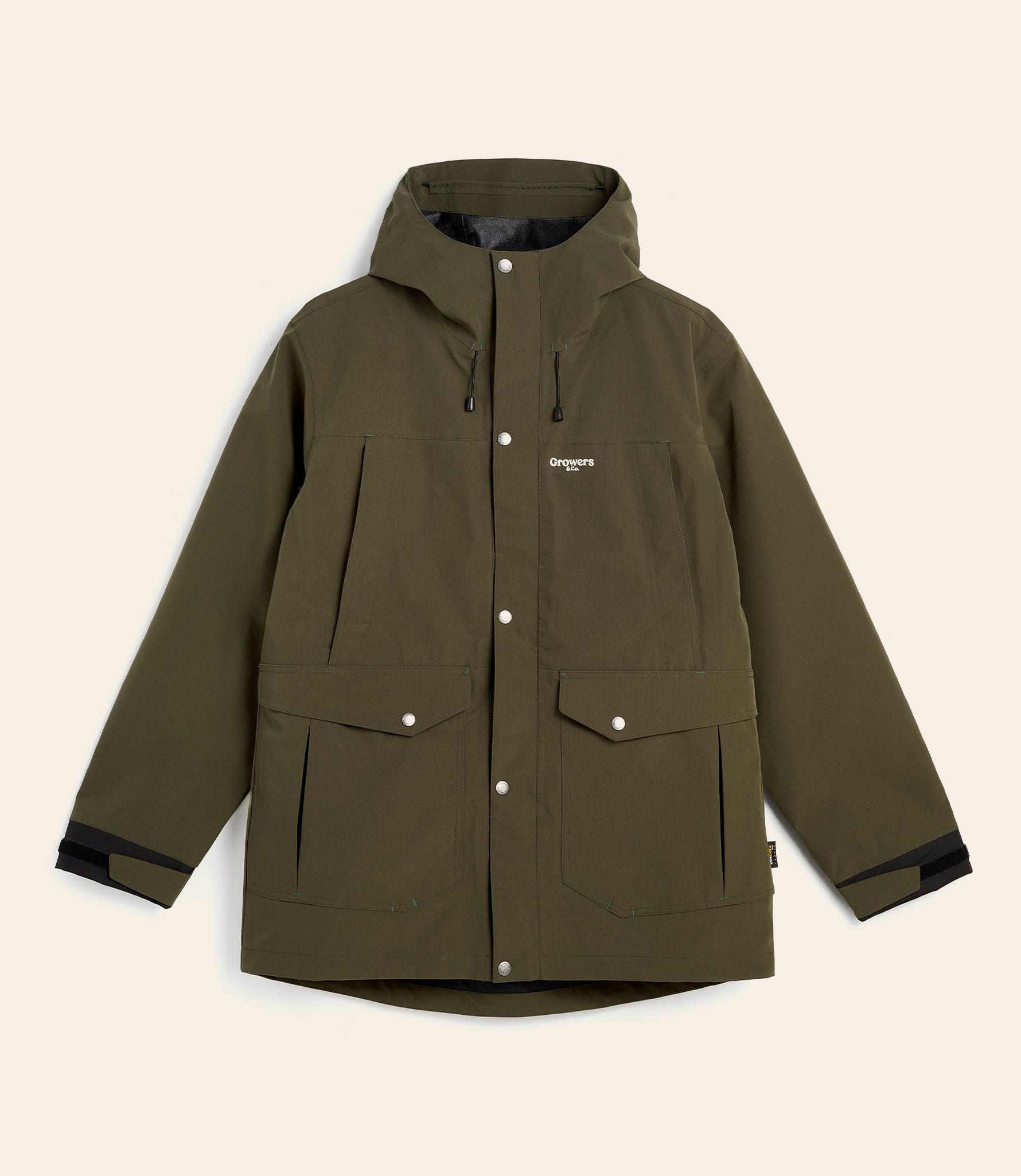 Nantes Unisex Hardshell Jacket – Growers
